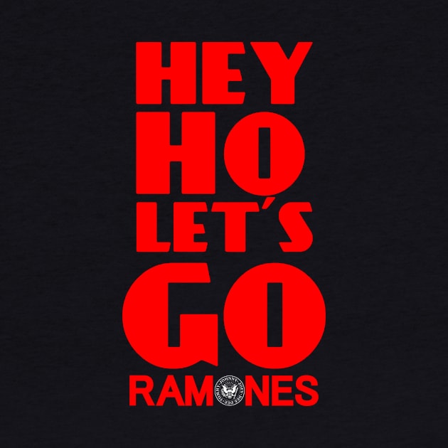 Ramones Hey Merch by yopiapriliana